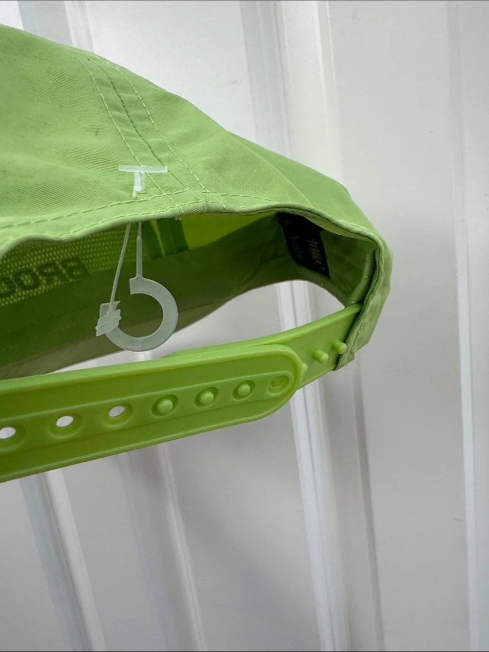 Brooks Lime Green Hat with Black Logo